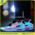 Custom High Quality Breathable Reflective Mesh Fabric for Sports Shoes